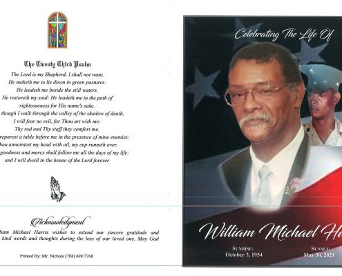 William M Harris Obituary