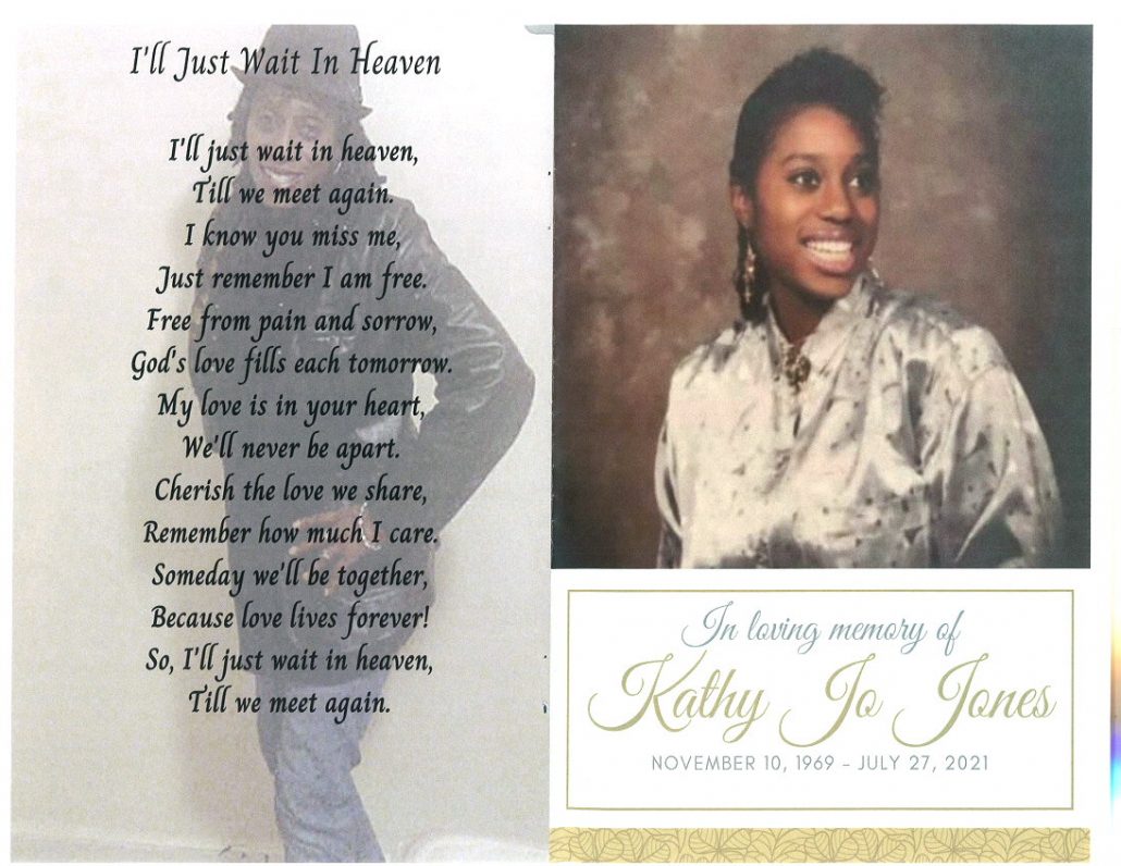 Kathy Jo Jones Obituary