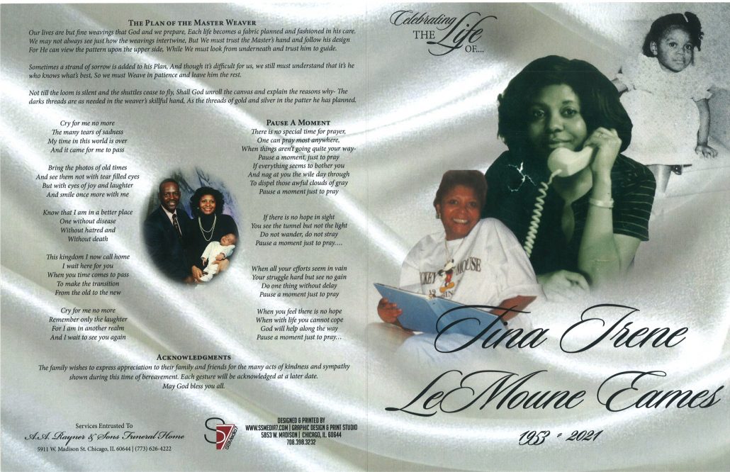 Tina Lemoune Eames Obituary