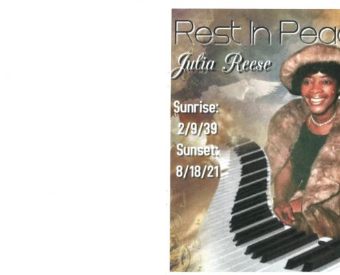 Julia Reese Obituary