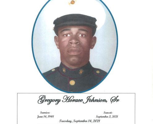 Gregory H Johnson Sr Obituary