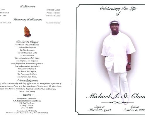 Michael A St Cloud Obituary