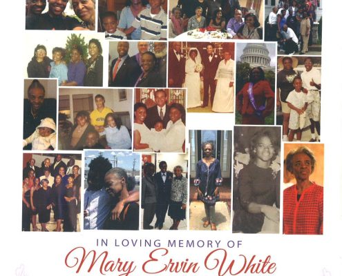 Mary E White Obituary