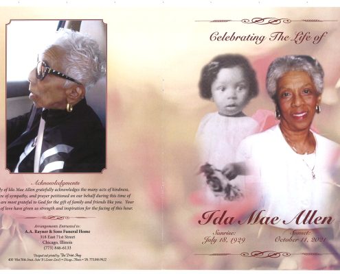 Ida M Allen Obituary