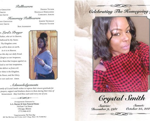 Crystal Smith Obituary