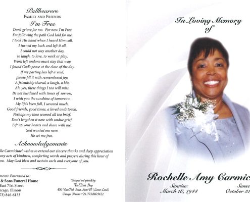 Rochelle A Carmichael Obituary