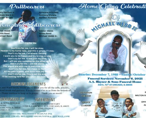 Michael Webb II Obituary