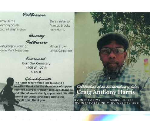 Craig A Harris Obituary