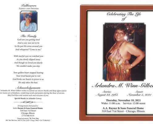 Arlandra M Winn Gilbert Obituary