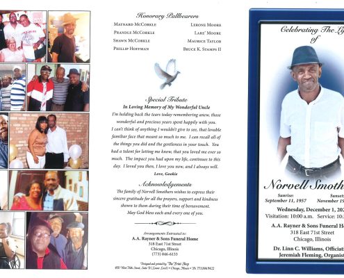 Norvell Smothers Obituary