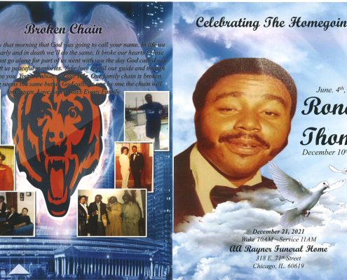 Ronald Thomas Obituary