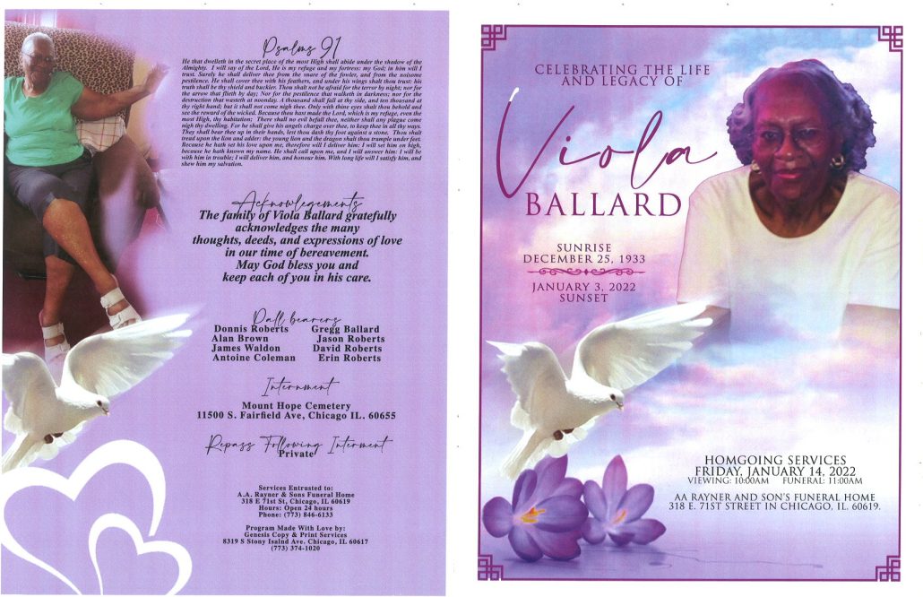 Viola Ballard Obituary