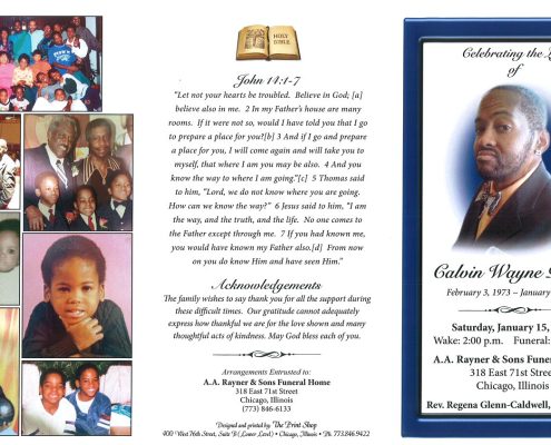 Calvin W Perry Obituary