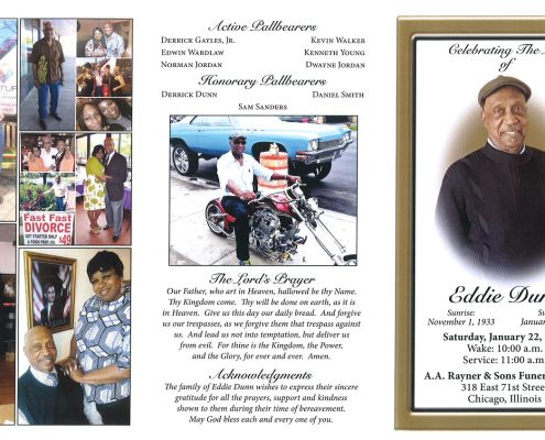 Eddie Dunn Obituary