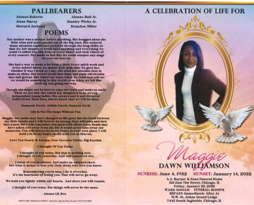 Maggie D Williamson Obituary