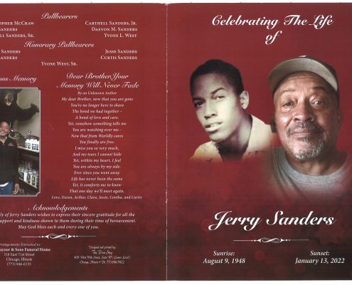 Jerry Sanders Obituary