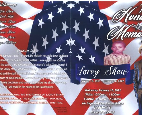 Leroy Shaw Obituary