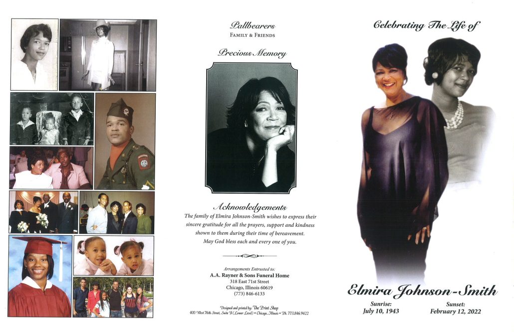Elmira Johnson Smith Obituary