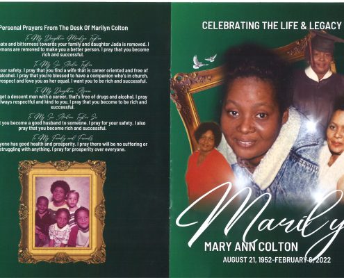 Mary A Colton Obituary