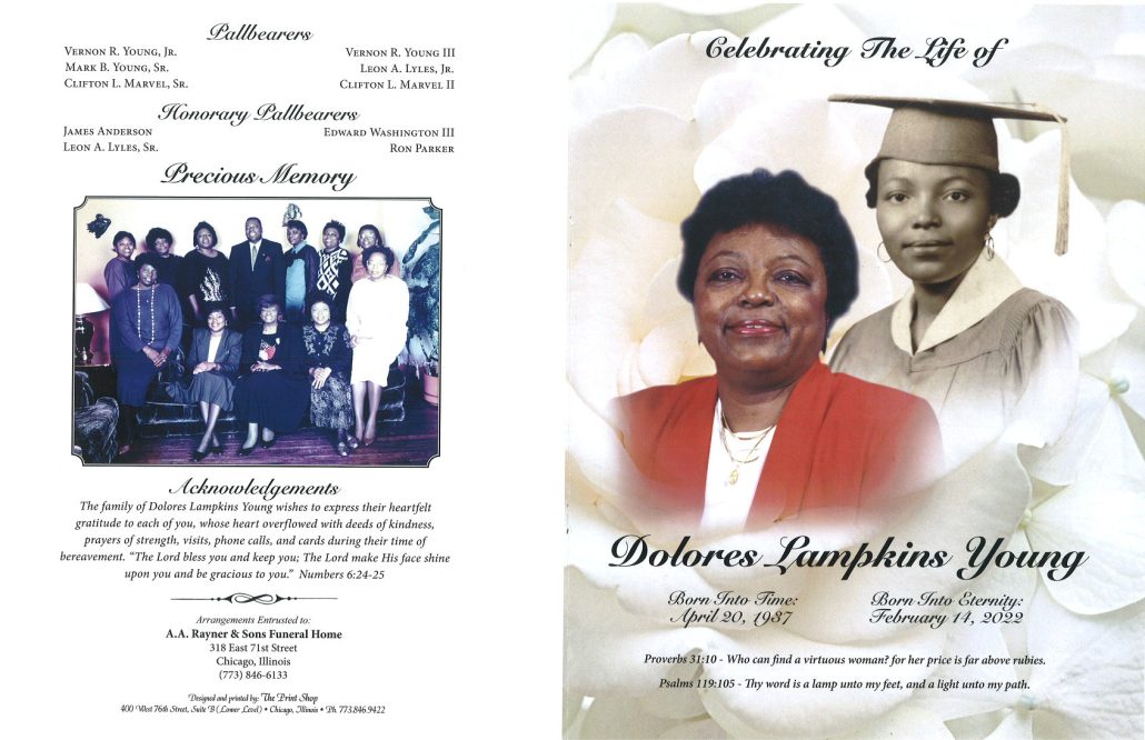 Dolores L Young Obituary