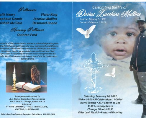 Darius Z Mullins Obituary