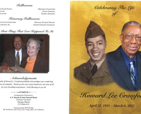 Howard L Crawford Obituary