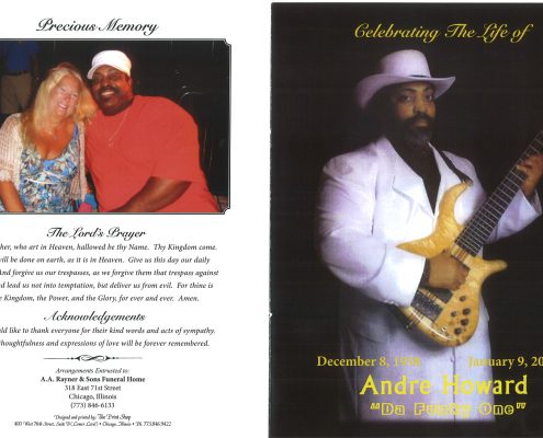 Andre Howard Obituary