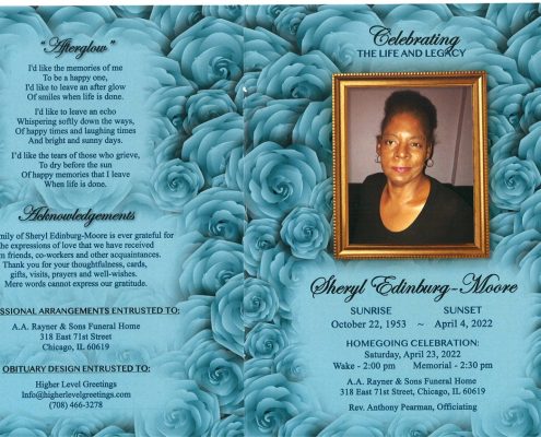 Sheryl Edinburg Moore Obituary