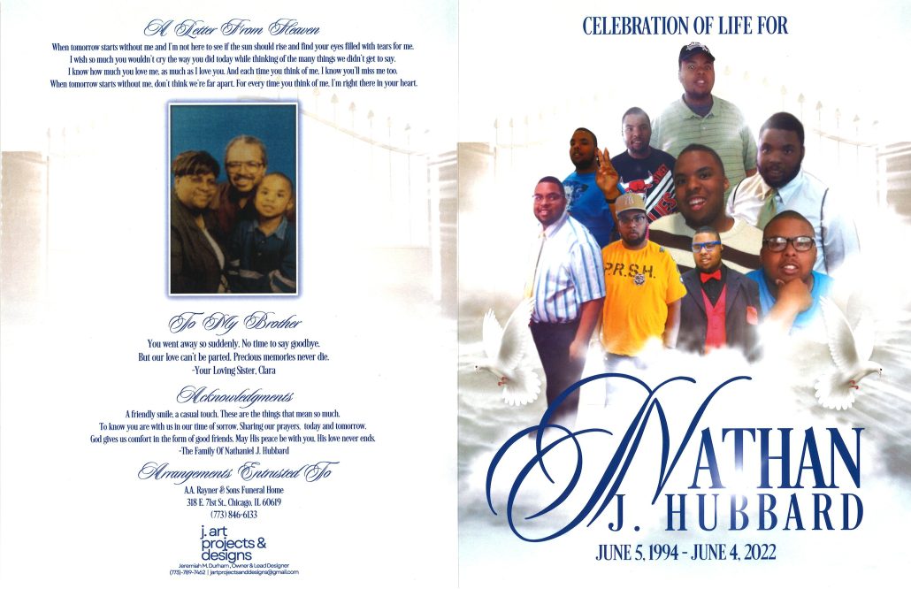 Nathan J Hubbard Obituary