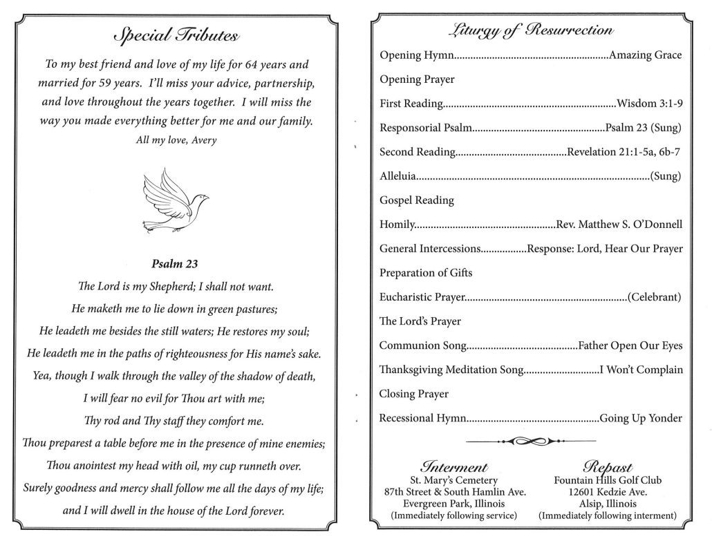 Kathleen Blanchard Obituary AA Rayner and Sons Funeral Homes