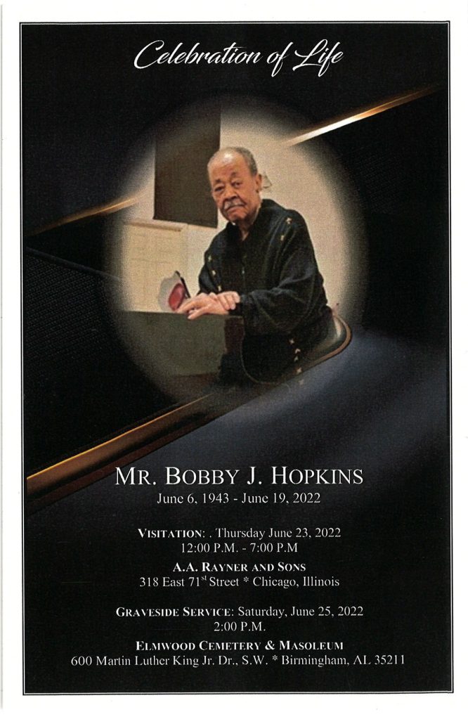 Mr. Bobby J. Hopkins Obituary