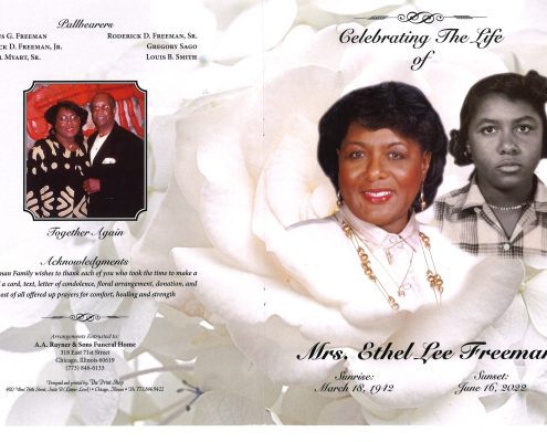 Ethel L Freeman Obituary