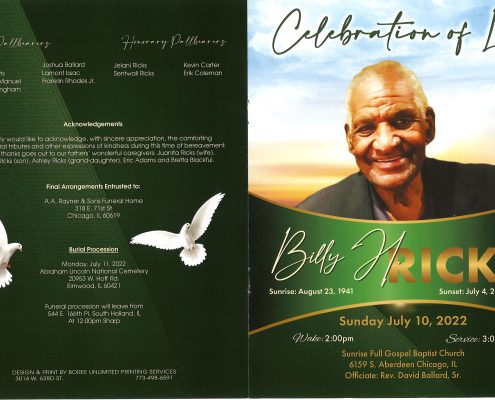 Billy Ricks Obituary