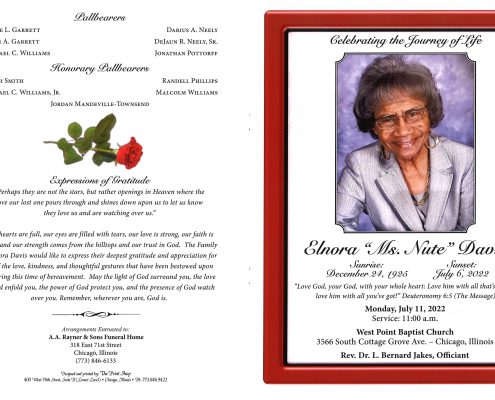 Elnora Davis Obituary