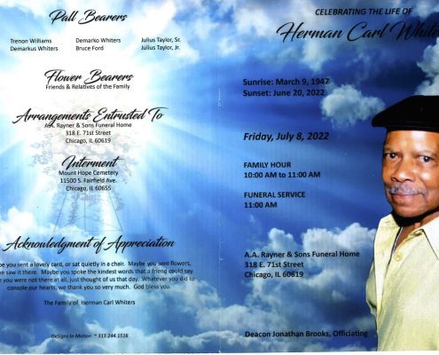 Herman C Whiters Obituary