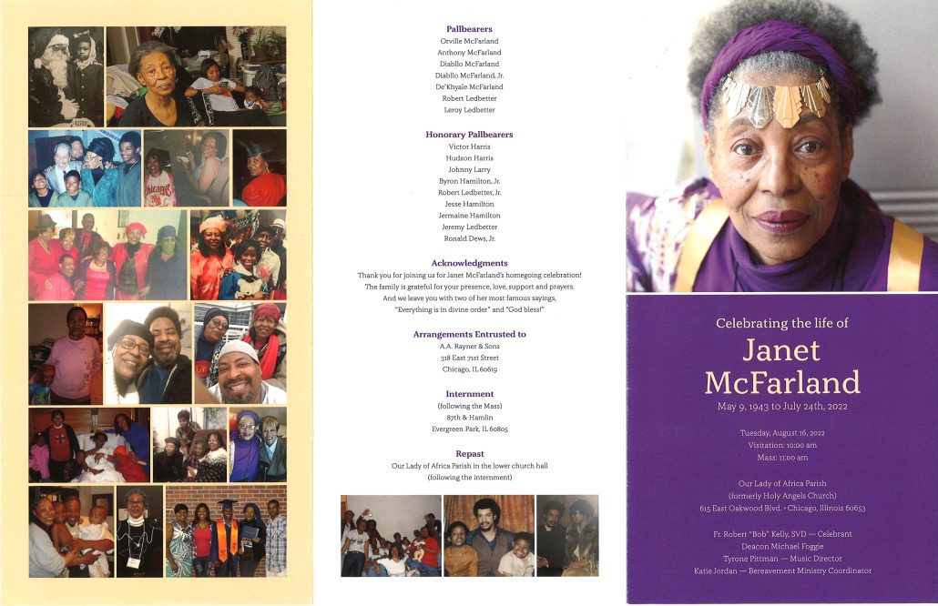 Janet McFarland Obituary