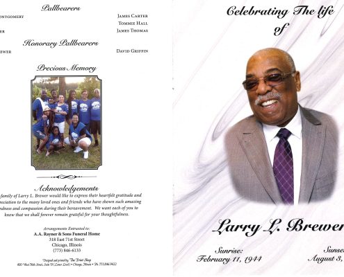 Larry L Brewer Obituary