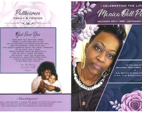 Monica B Peatry Obituary