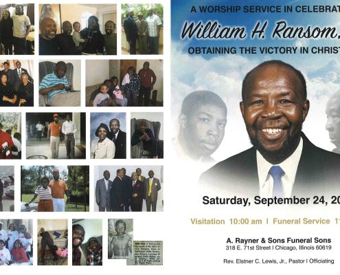 William H Ransom Sr Obituary