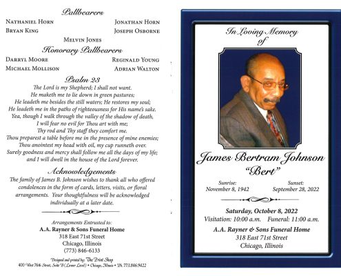 James B Johnson Obituary
