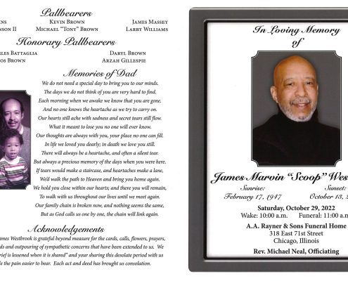 James M Westbrook Obituary
