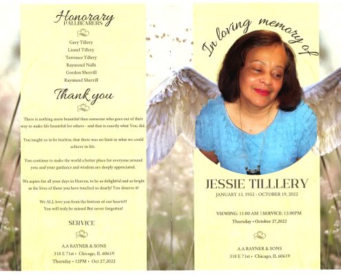 Jessie Tillery Obituary
