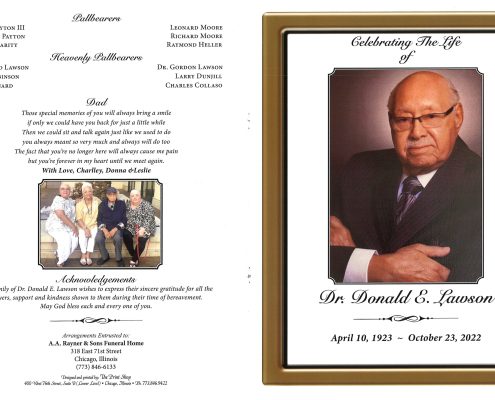 Donald L Lawson Obituary