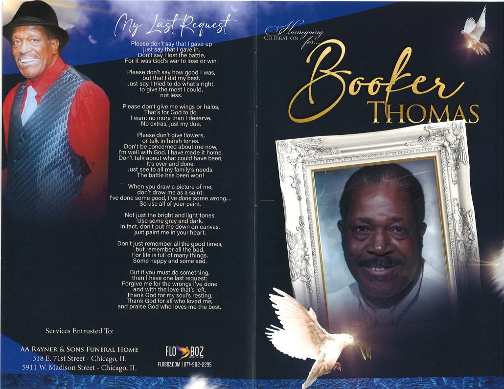 Booker Thomas Obituary