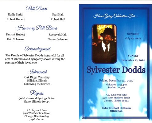 Sylvester Doods Obituary