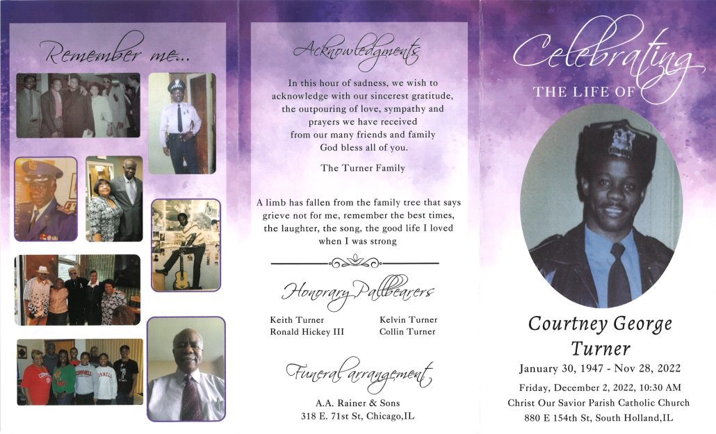 Courtney G Tuner Obituary