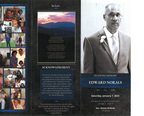 Edward Norals Obituary