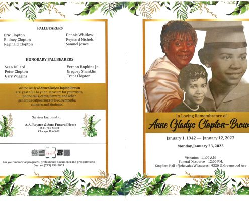 Anne Clopton Brown Obituary