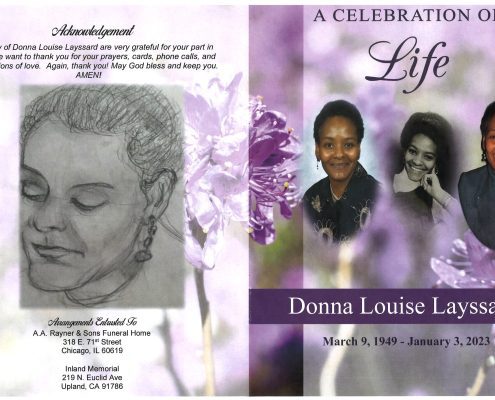 Donna L Layssard Obituary