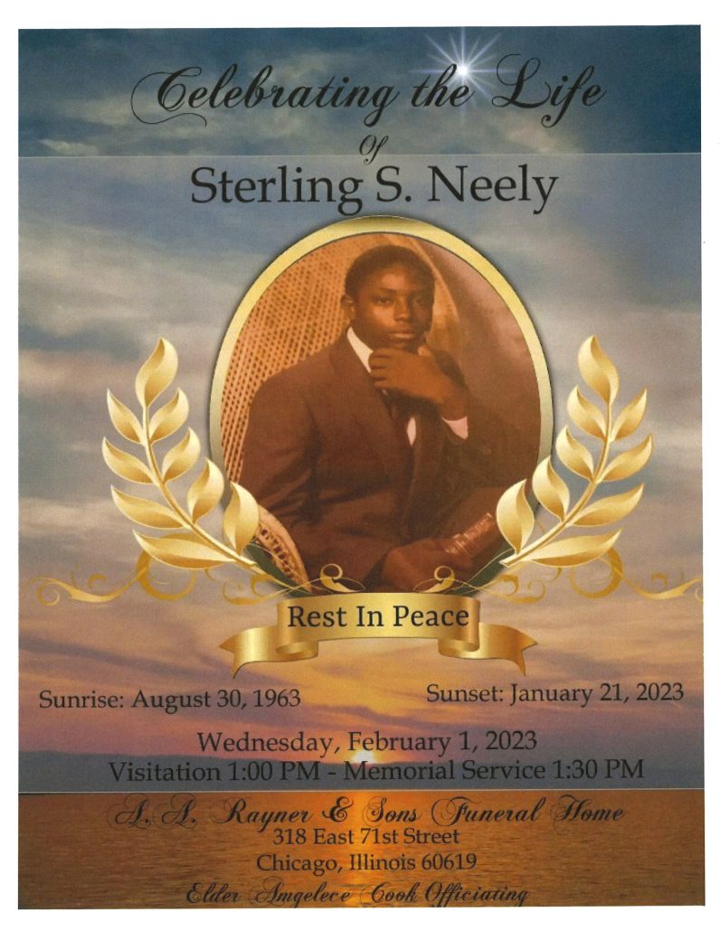 Sterling S Neely Obituary